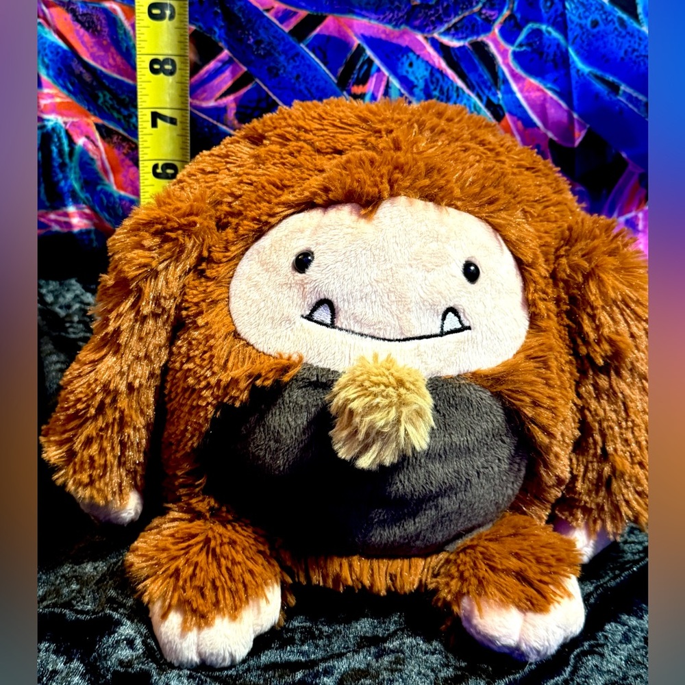 Squishable Plush Mini Big Foot Brown Sasquatch Monster (with cute butt)
